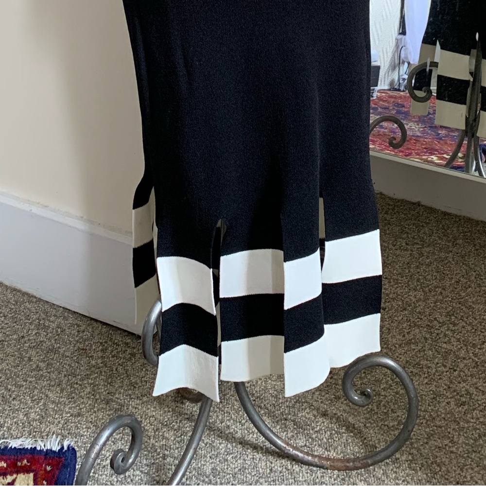 RACHEL ROY Black stretch midi dress - Picture 3 of 3
